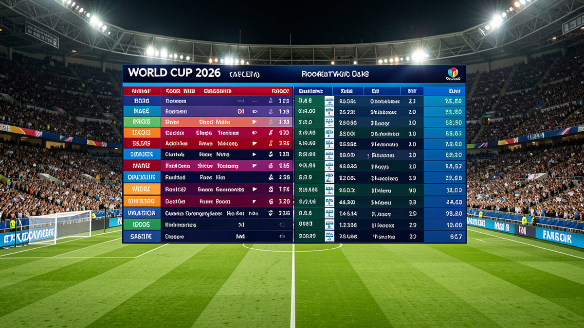 Cotes Coupe du Monde 2026 : le guide complet des bookmakers
